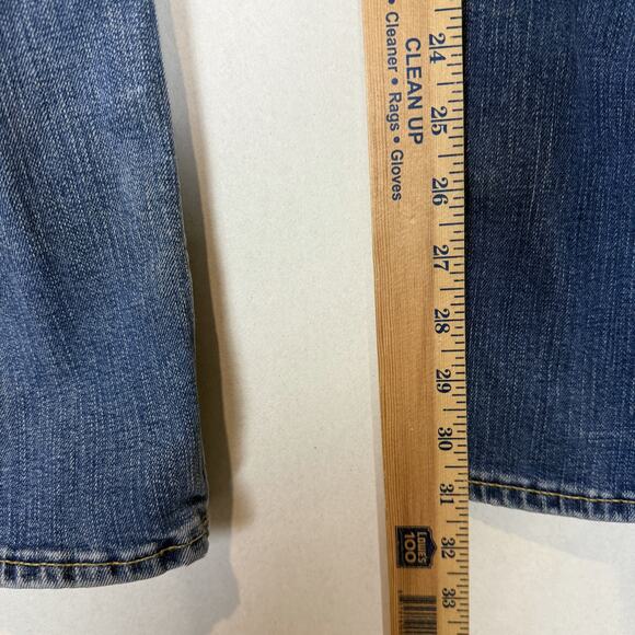 American Eagle Outfitters Core Flex Jeans Men 34x31 Blue Denim Original Straight - Picture 15 of 16